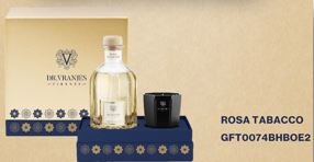 dr. Vranjes Firenze - Karácsonyi szett - Rosa Tabacco- 250 ml + 80 gramm gyertya