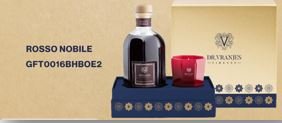 dr. Vranjes Firenze - Karácsonyi szett - Rosso Nobile - 250 ml + 80 gramm gyertya