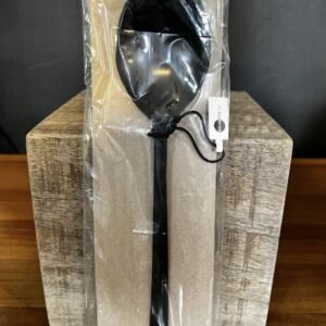 Nagy kanál - dekoráció 30 cm fekete - Madam Stoltz