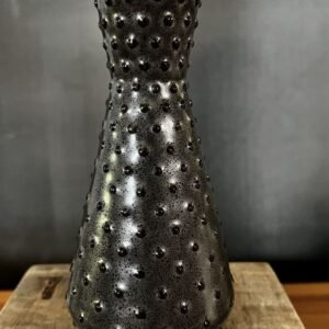 Szürke váza kerámia 22 cm
