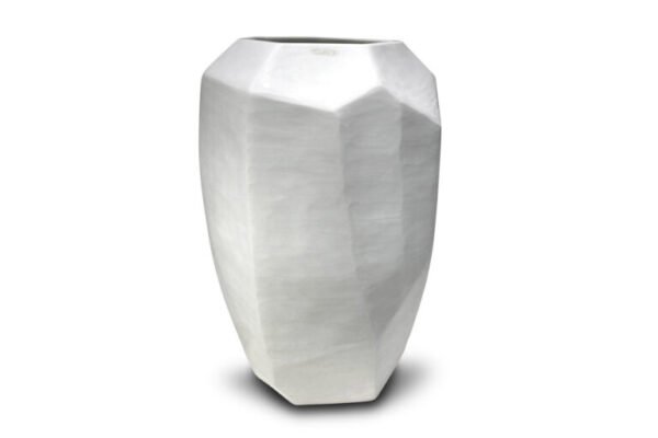 Üveg váza - opálos Guaxs- 35 cm -